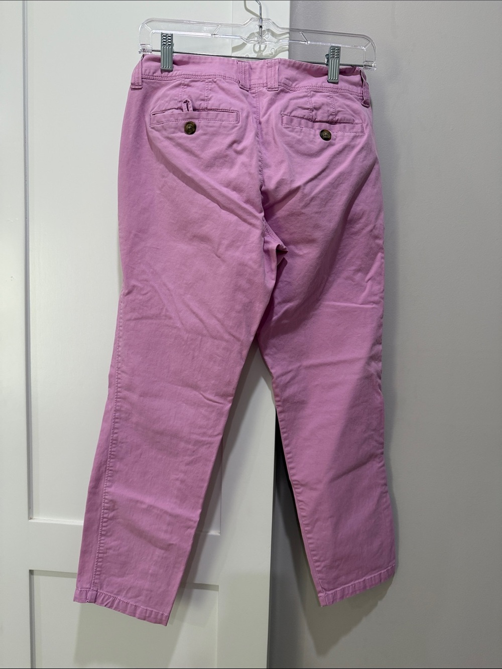 Old Navy Pink Cropped Chino Jeans - Picture 3 of 3